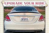 Cute Strawberry - Raised License Plate Frame by Wonder Plate Frames™