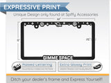 "Gimme Space" - License Plate Frame by Wonder Plate Frames™