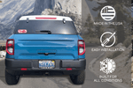 "Mountains Are Calling" v2 - Raised License Plate Frame by Wonder Plate Frames™