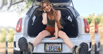 "Daisy" - Raised License Plate Frame by Wonder Plate Frames™