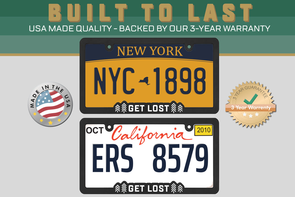 Lost a license shop plate