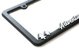 "Adventure Awaits" - Raised License Plate Frame by Wonder Plate Frames™