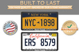 "Beach Please" License Plate Frame by Wonder Plate Frames™