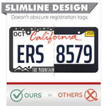"Mountains are Calling" - License Plate Frame by Wonder Plate Frames™