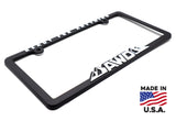"AWD All Wheel Drive - Ready for Anything" - Raised License Plate Frame by Wonder Plate Frames™