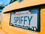 "Adventure Awaits" - Raised License Plate Frame by Wonder Plate Frames™