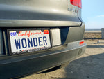 "Beach Please" License Plate Frame by Wonder Plate Frames™