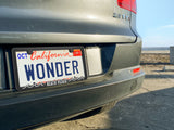 "Beach Please" License Plate Frame by Wonder Plate Frames™