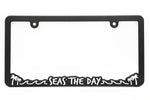 "Seas the Day" License Plate Frame by Wonder Plate Frames™